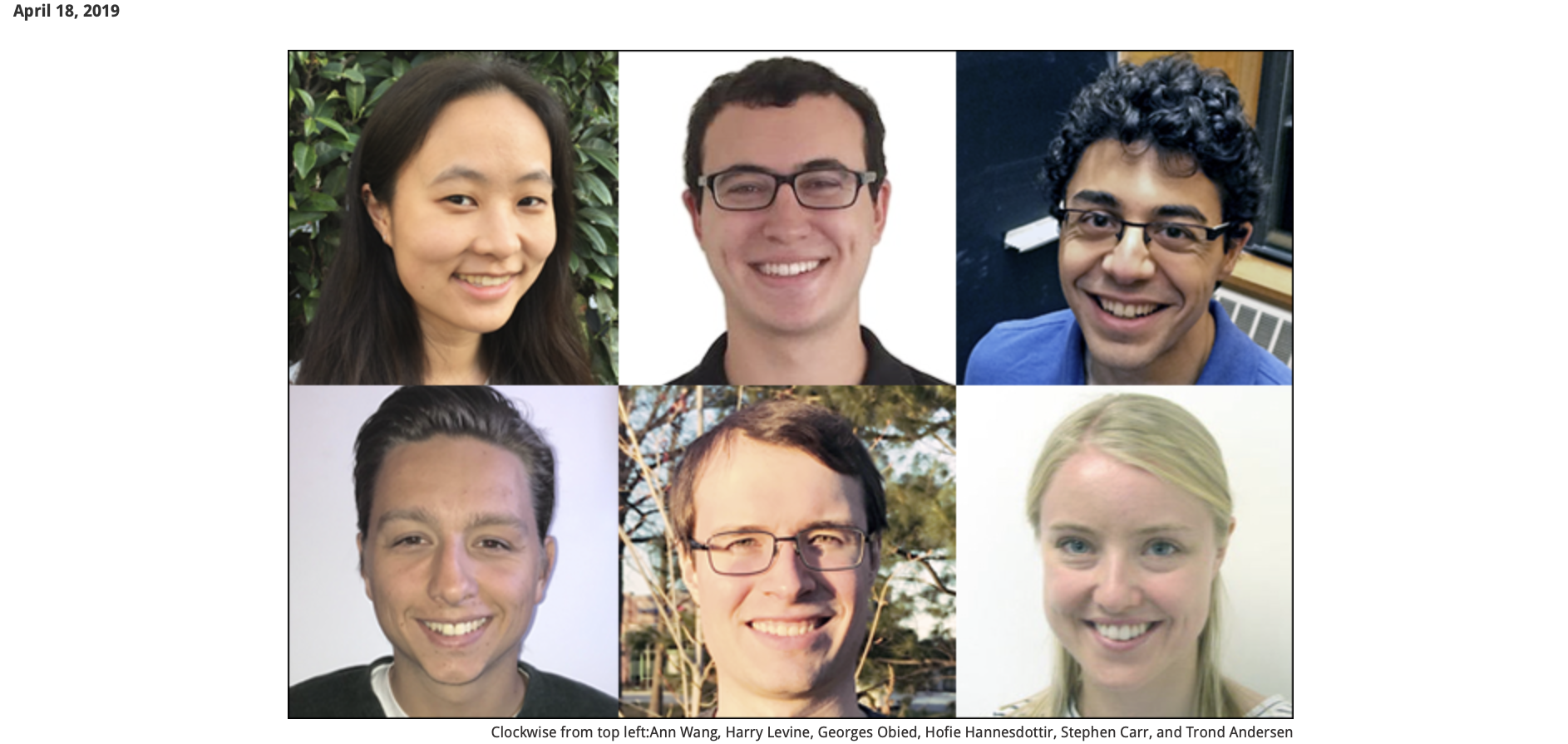 Goldhaber Merit 2019